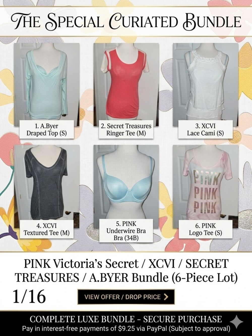 PINK/XCVI/SECRET TREASURES/A.BYER Bundle